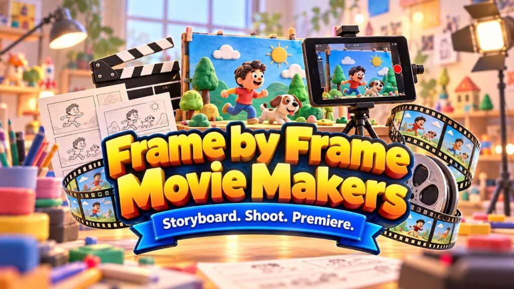 Frame by Frame Movie Makers logo